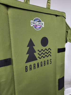Custom crazy creek chair for barnabas