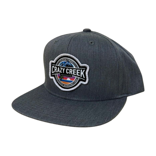 Creek キャップ Crazy Creek Flat Bill Hat – Crazy Creek Products