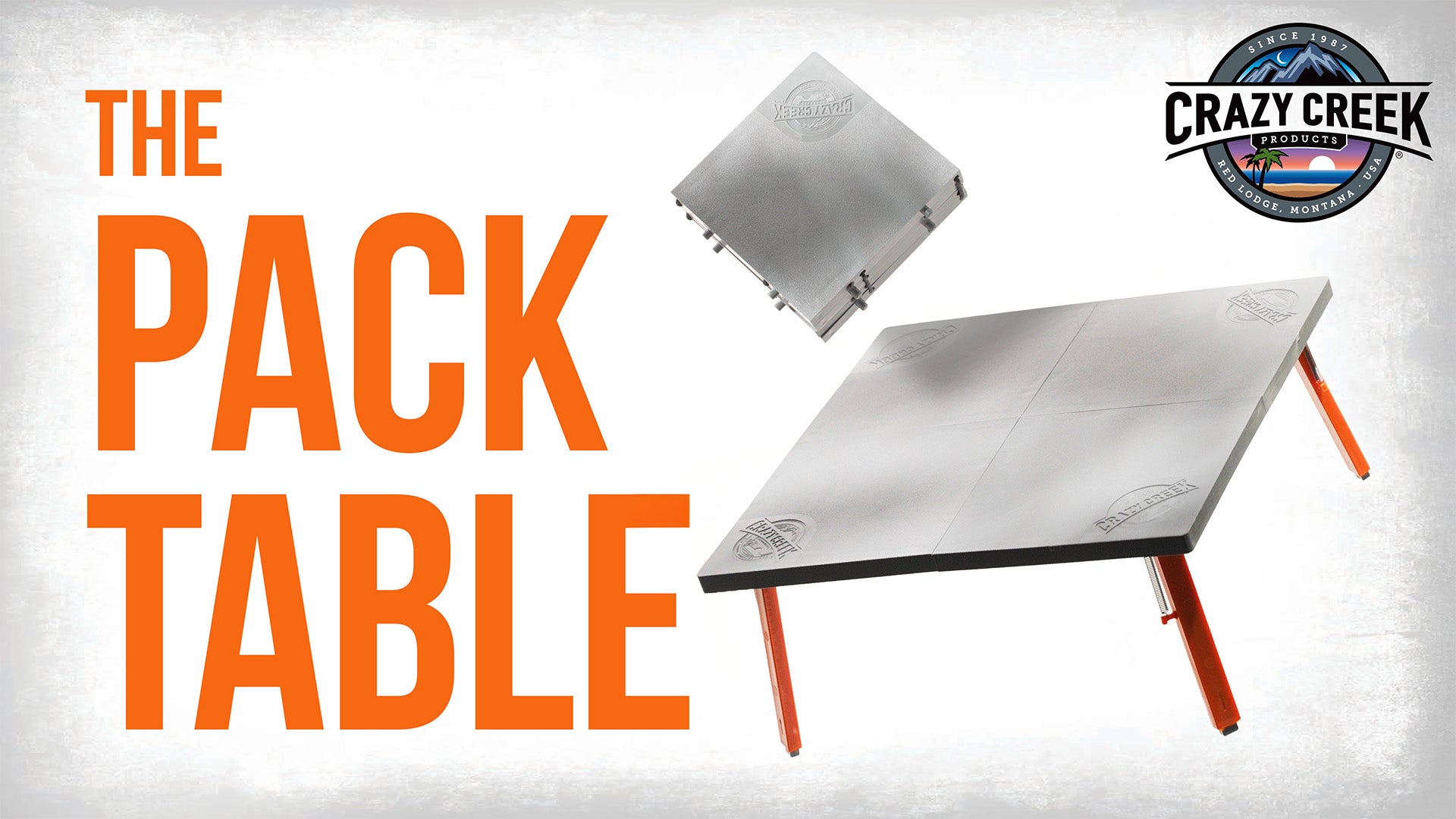 Crazy Creek Pack Table Promo Video